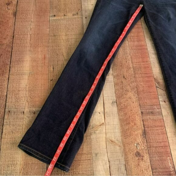 Big Star womens size 25L dark blue wash jeans Curvy fit hazel boot cut denim - Picture 4 of 10